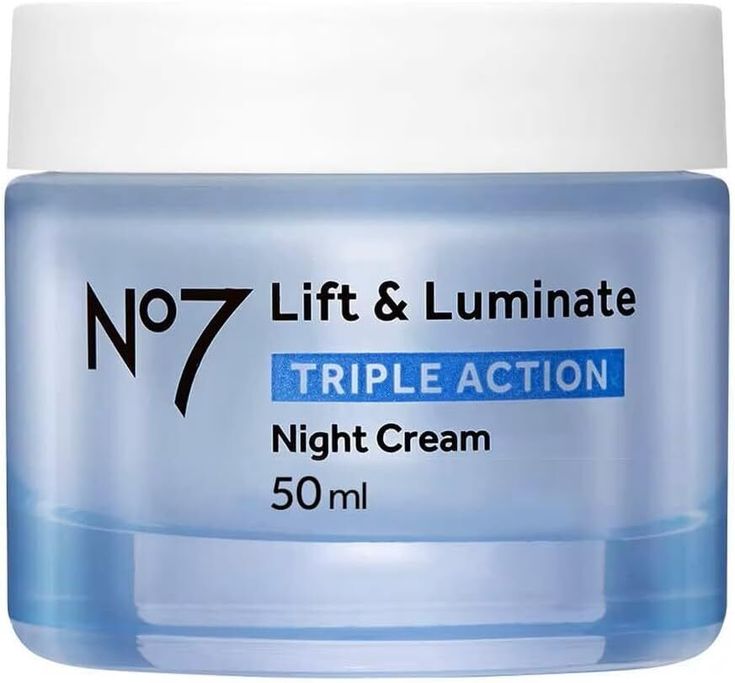 No7 Lift & Luminate TRIPLE ACTION Night Cream Enhanced Formula