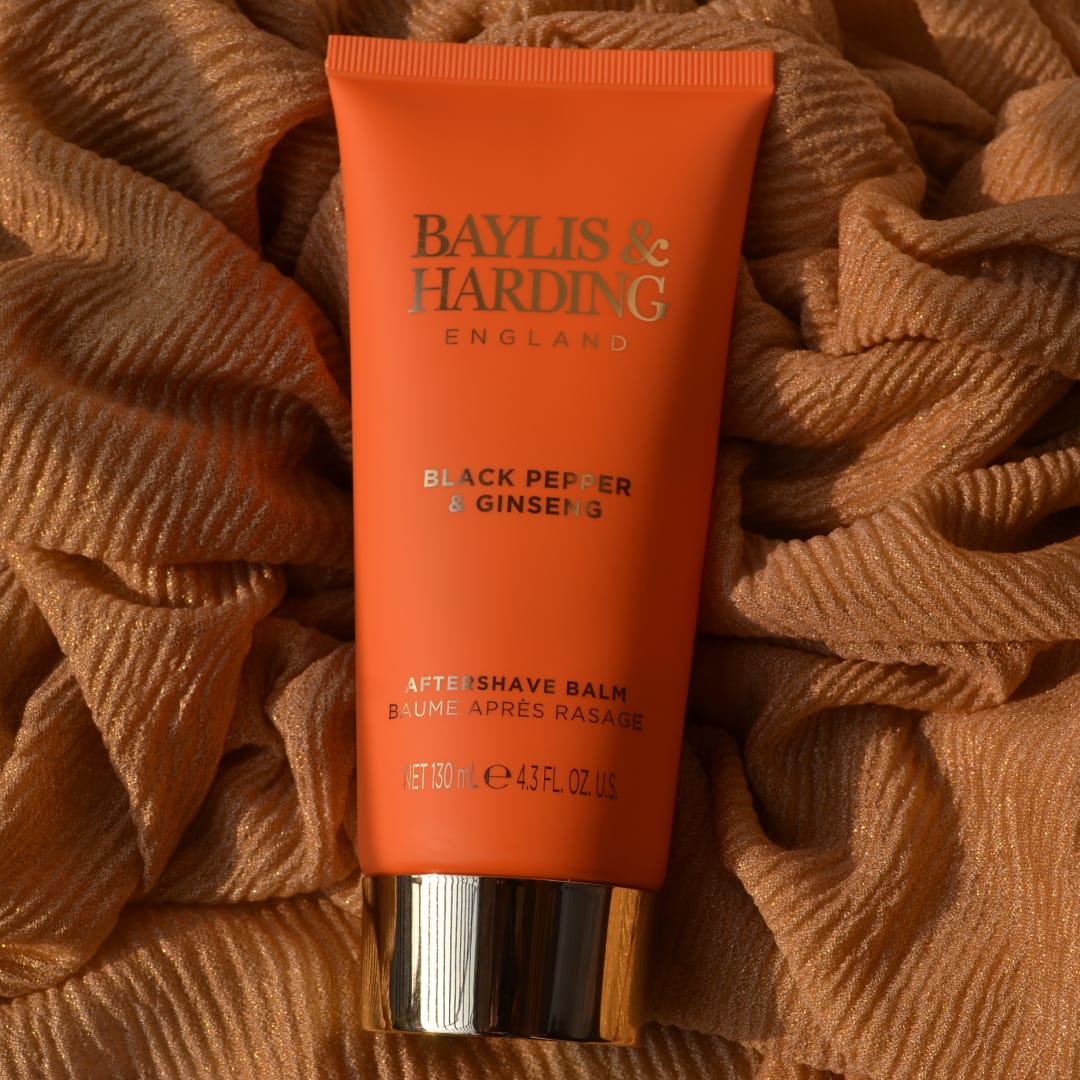 Baylis & Harding England – Black Pepper & Ginseng Aftershave Balm (130 ml)